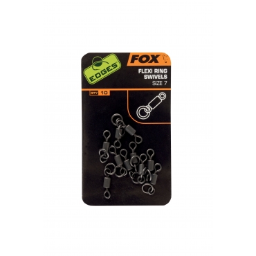 Fox Edges Flexi Ring Swivel Size 7